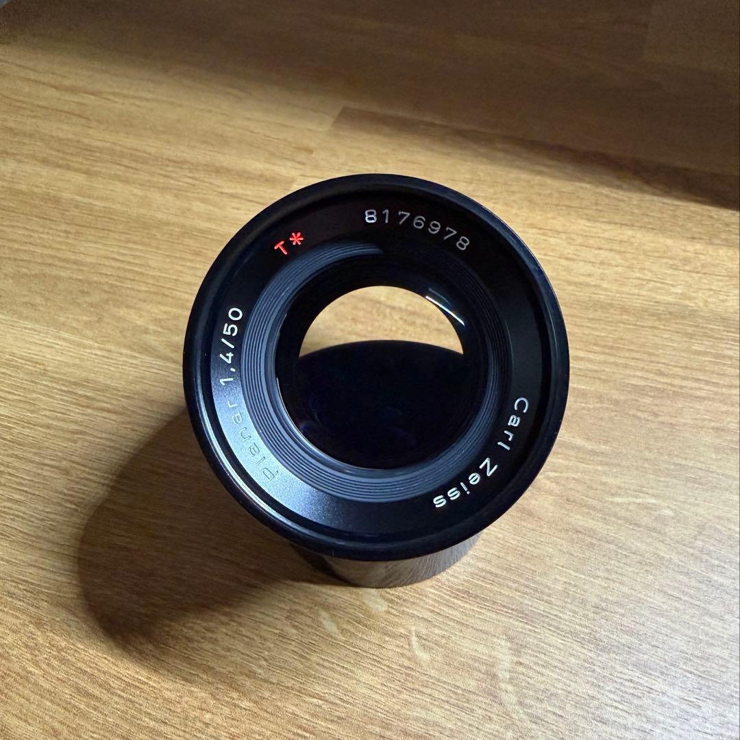 【美品】Contax Planar T* 50mm F1.4