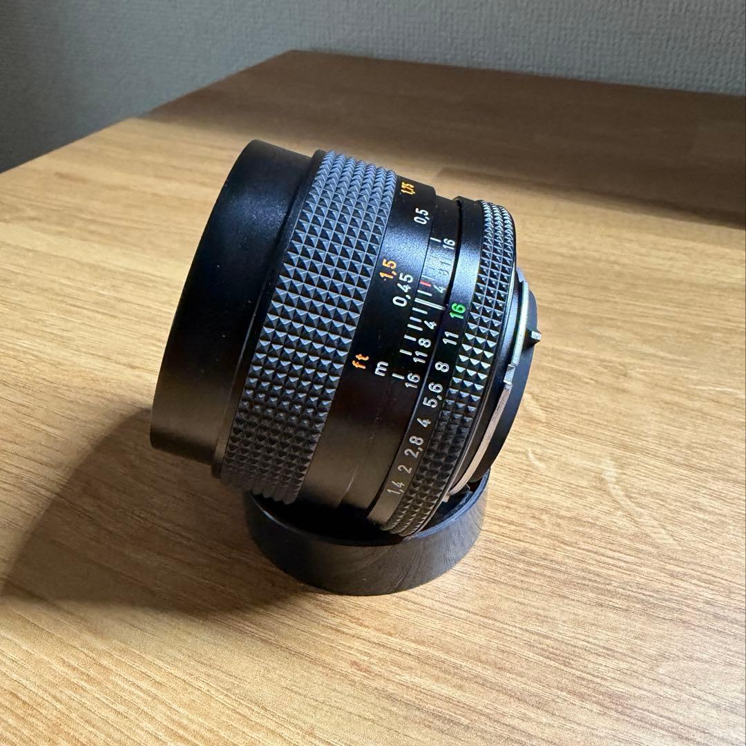 【美品】Contax Planar T* 50mm F1.4