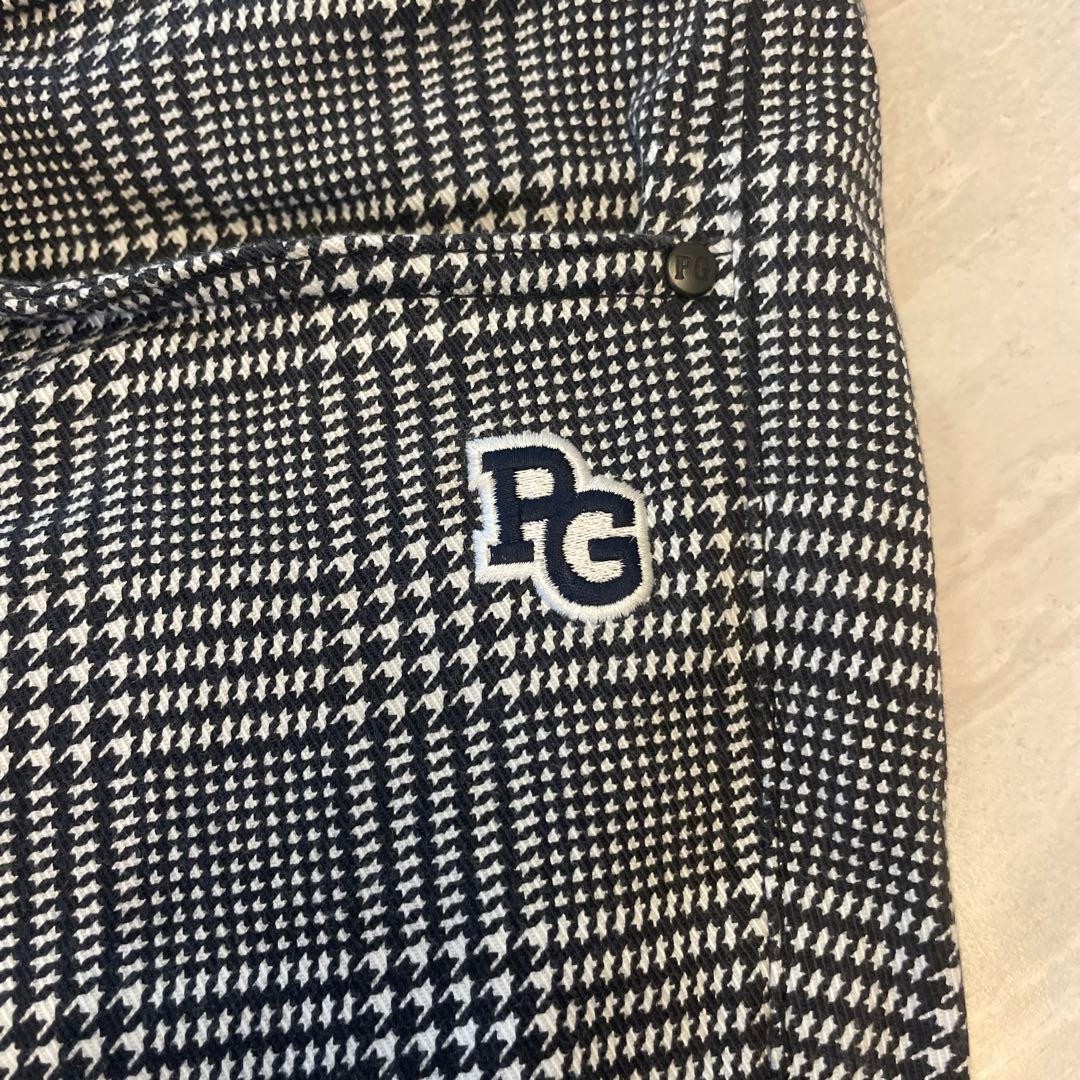 パーリーゲイツ　チェック柄 ゴルフウェア　冬用