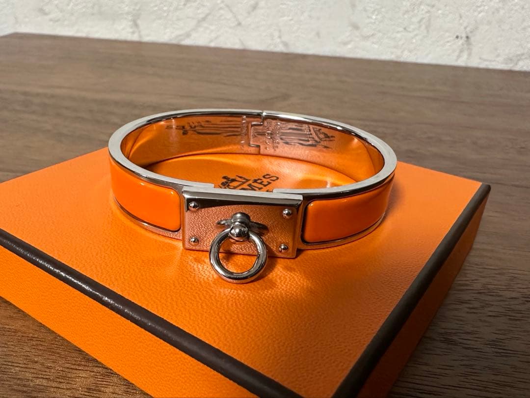 エルメス　エナメルブレスレット 　クリック・アノー