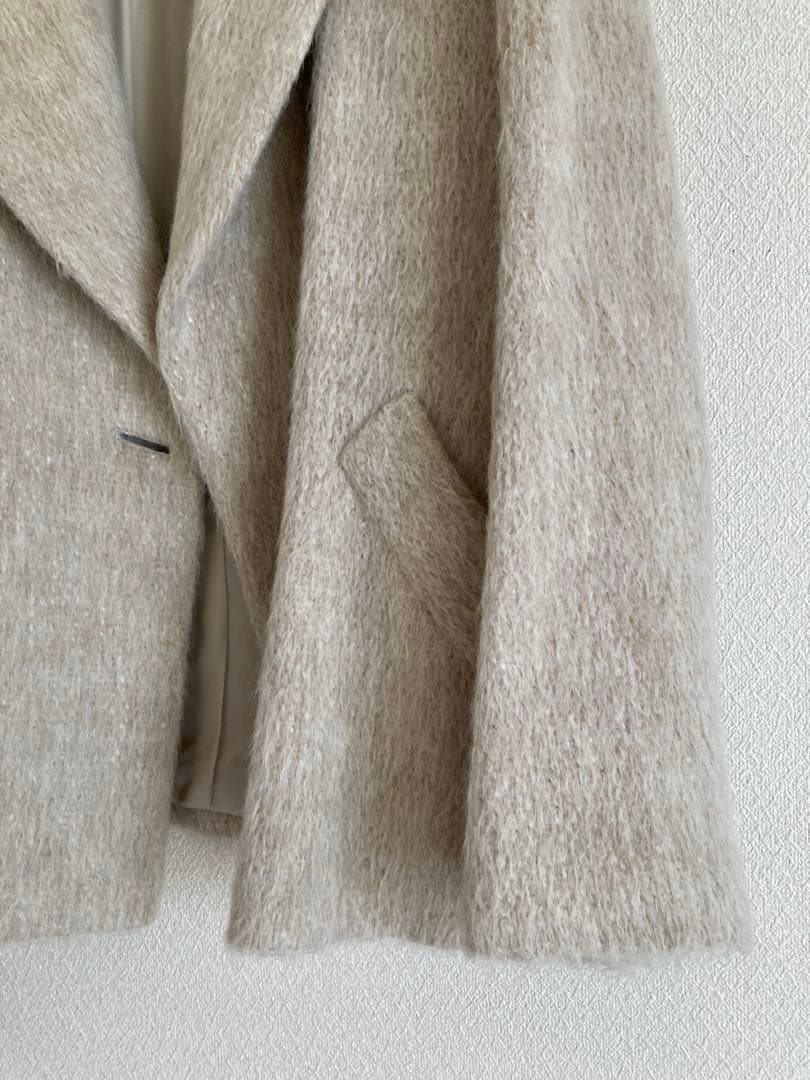 【最終お値下げ❣️】エルミダ　上質素材の暖かいハーフコート