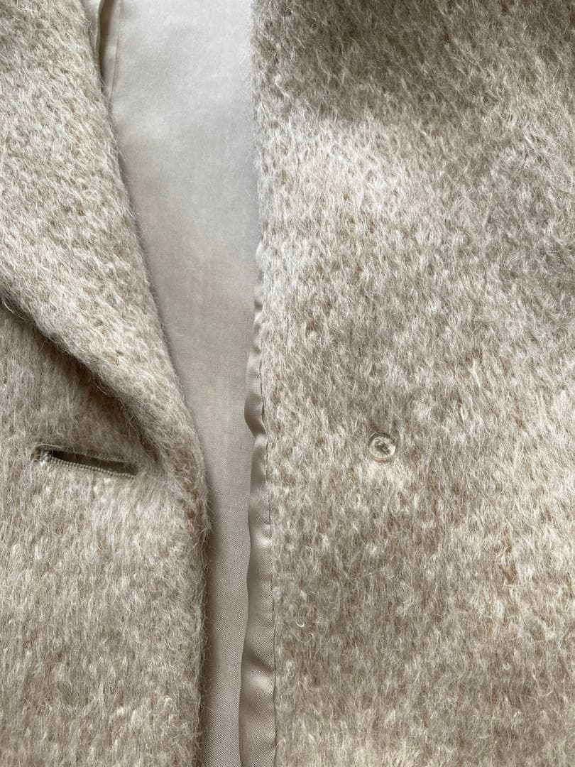 【最終お値下げ❣️】エルミダ　上質素材の暖かいハーフコート