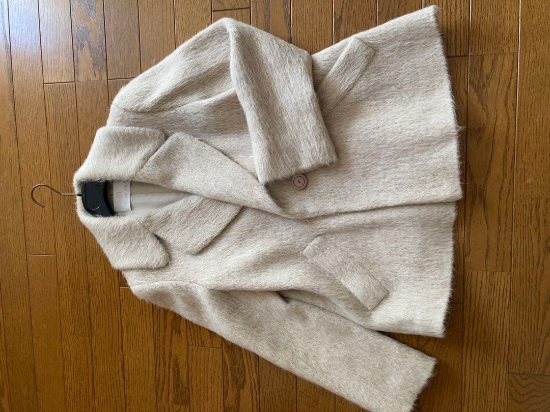 【最終お値下げ❣️】エルミダ　上質素材の暖かいハーフコート