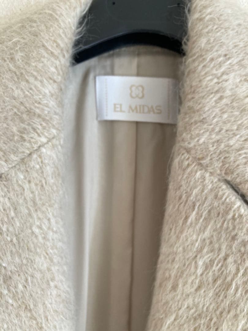 【最終お値下げ❣️】エルミダ　上質素材の暖かいハーフコート