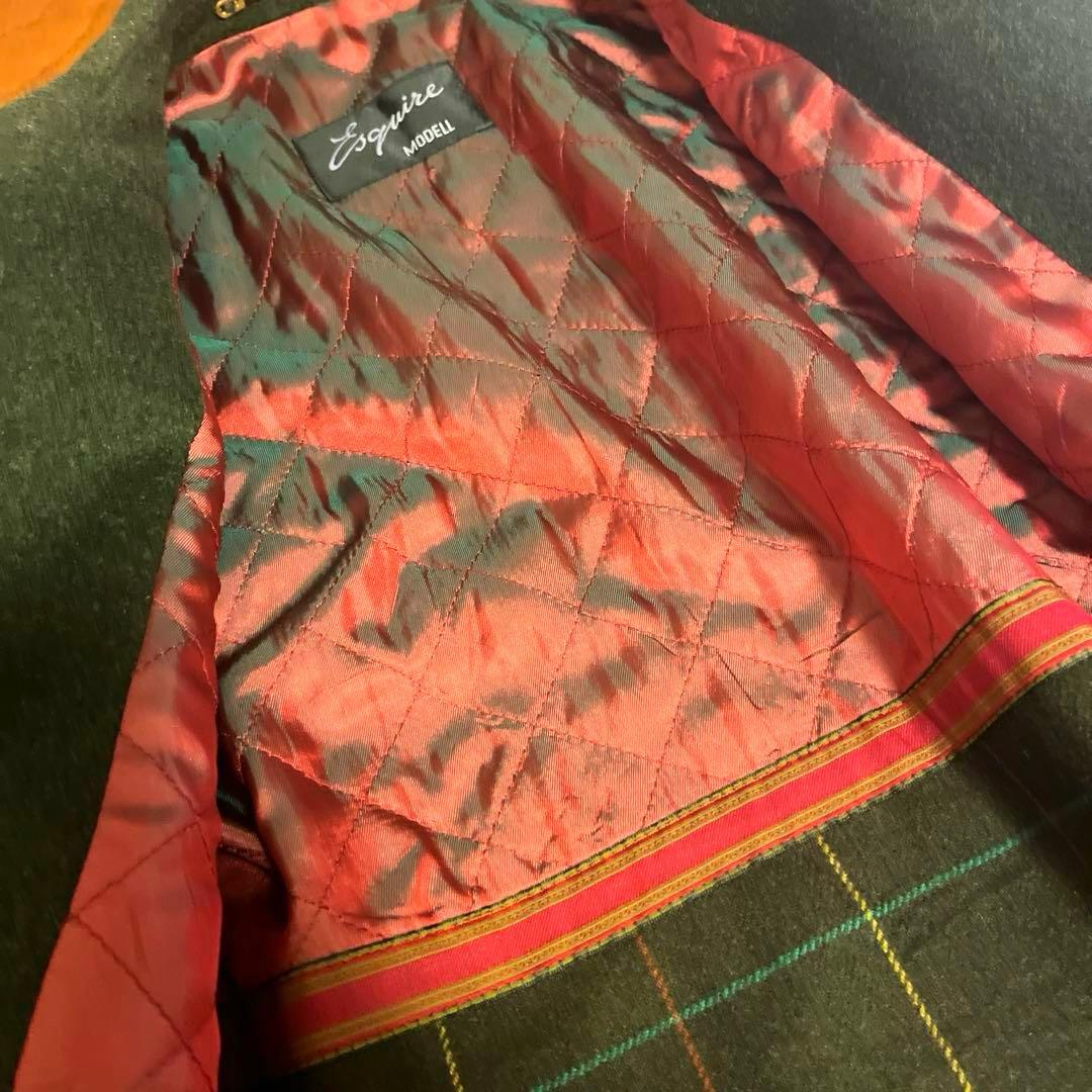 [最終割引！60%オフ！] ドイツ軍 ミリタリー ダークグリーンウールコート古着