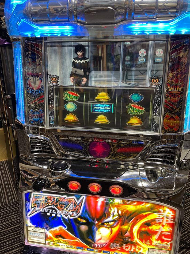 【IBfork】パチスロ 実機 デビルマンⅡ