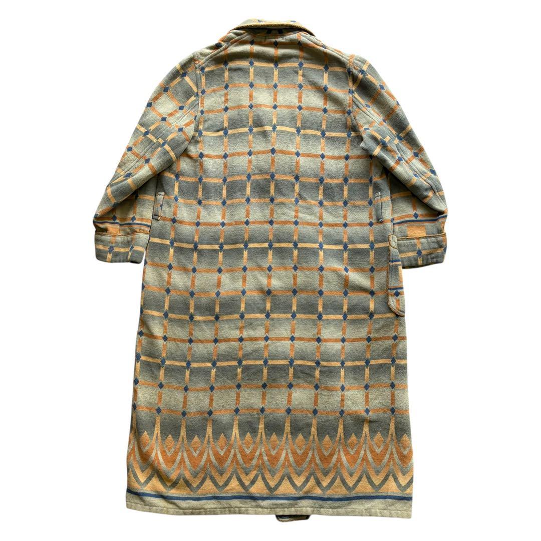 40〜50s ヴィンテージ ユーロ スモーキングコート ショールカラー ウール