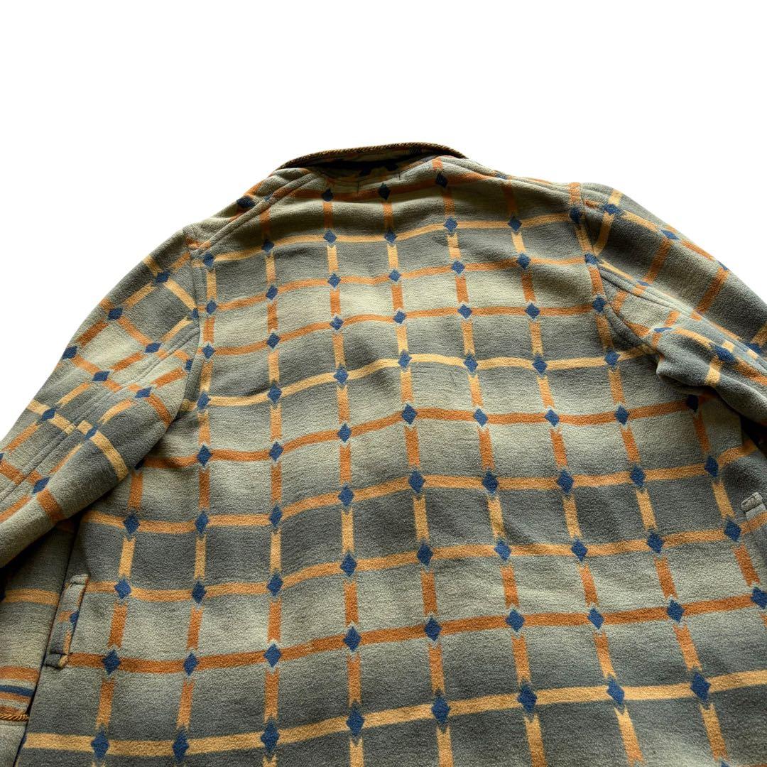 40〜50s ヴィンテージ ユーロ スモーキングコート ショールカラー ウール