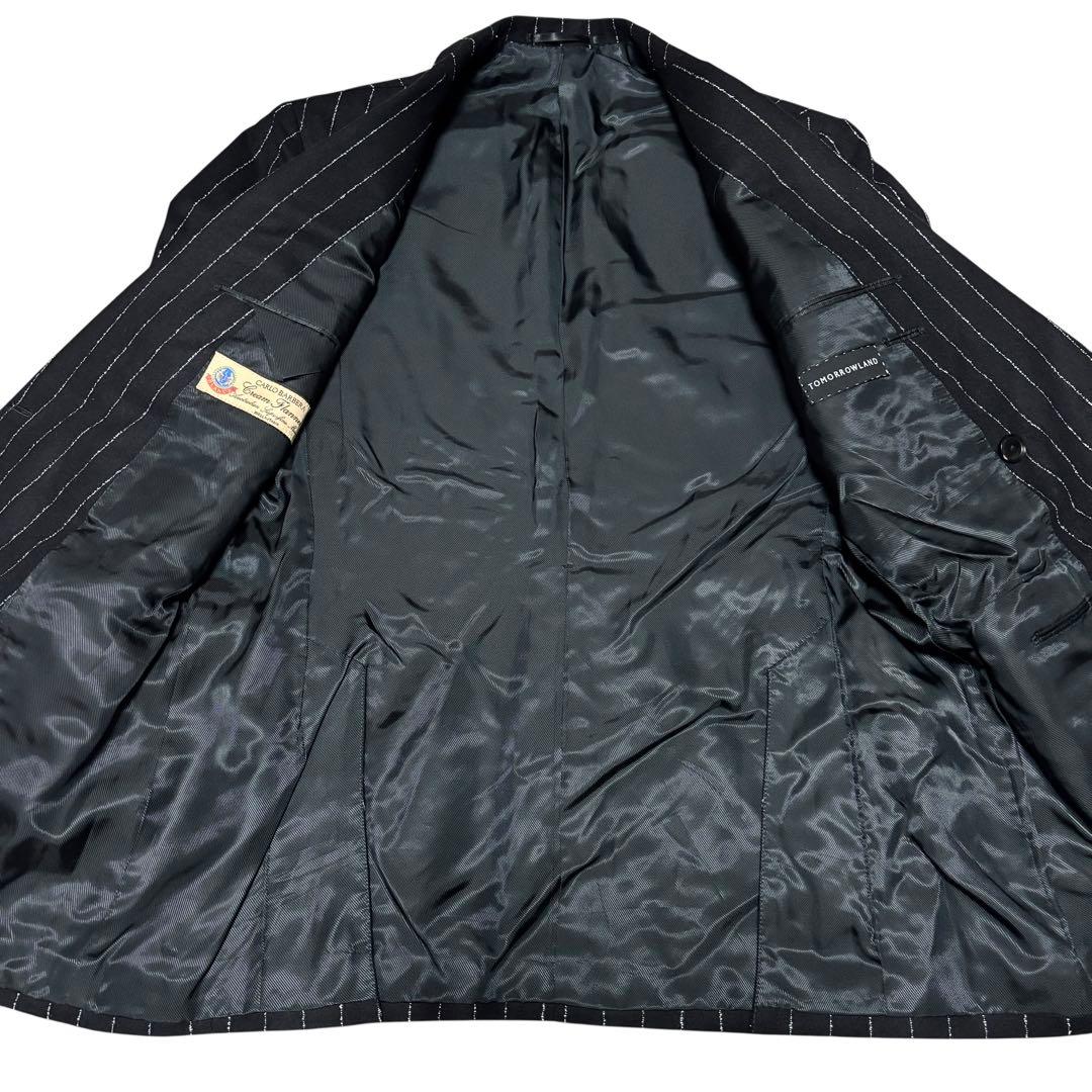 美品 トゥモローランド カルロバルベラ スーツ ダブル セットアップ XL