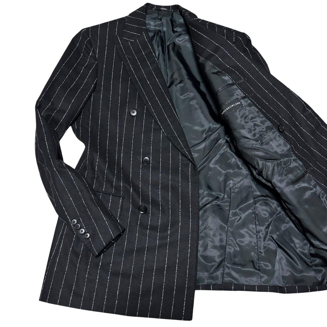 美品 トゥモローランド カルロバルベラ スーツ ダブル セットアップ XL