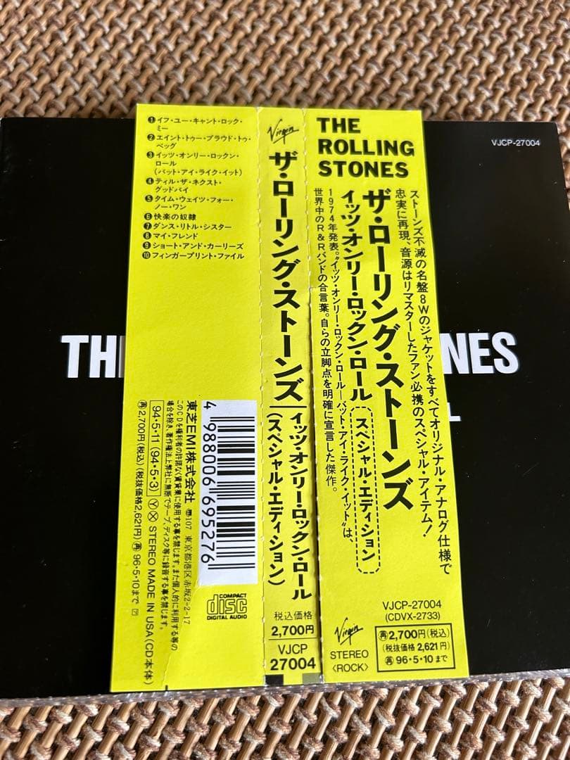 ローリング・ストーンズ 米ヴァージン 紙ジャケ rolling stones