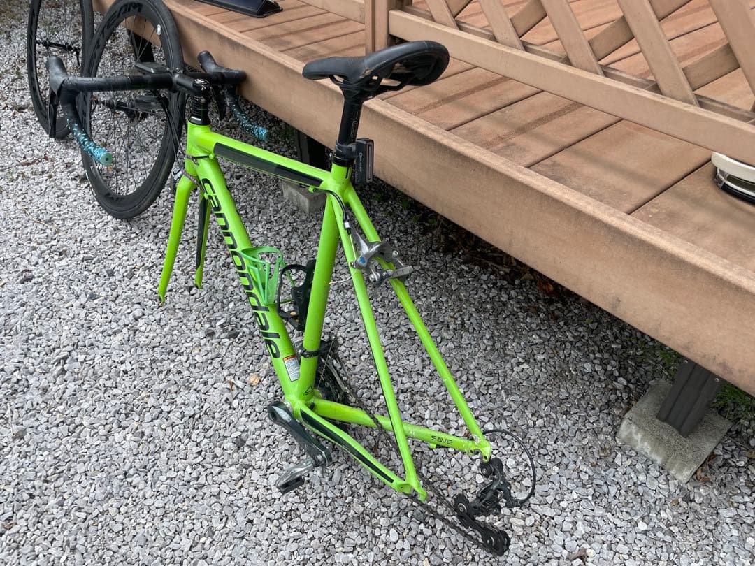 キャノンデール　ロードバイク　スパチディスクホイール