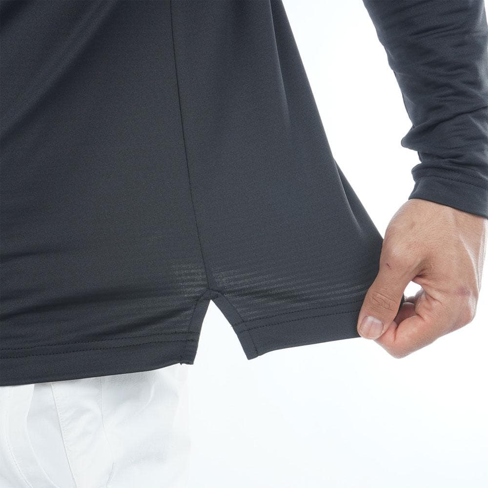 アドミラル ゴルフ フラッグシャツ〔速ポカ〕【M寸】ブラック adma590