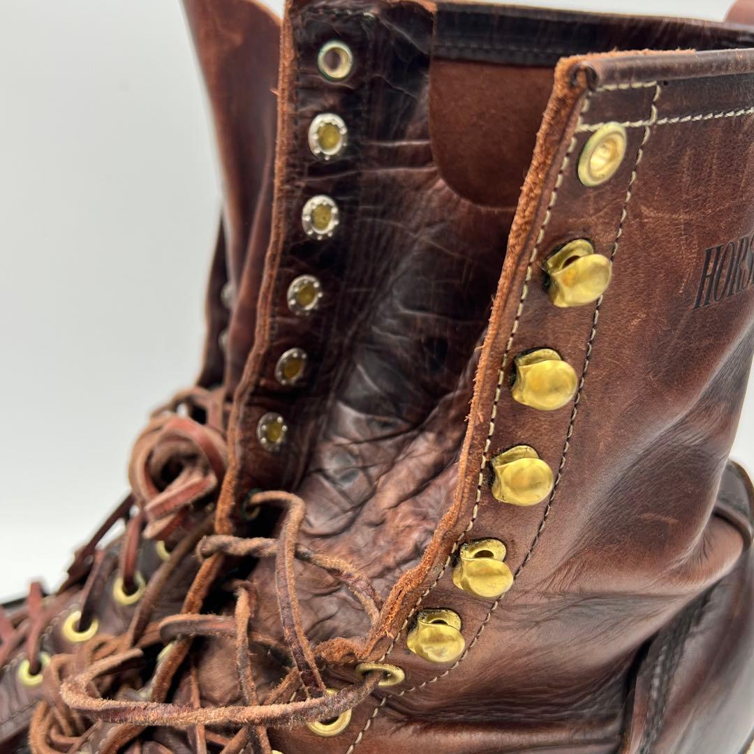 クッシュマンの逸品！ホースハイドロガーブーツ　27.5〜28 送料込み　即発送