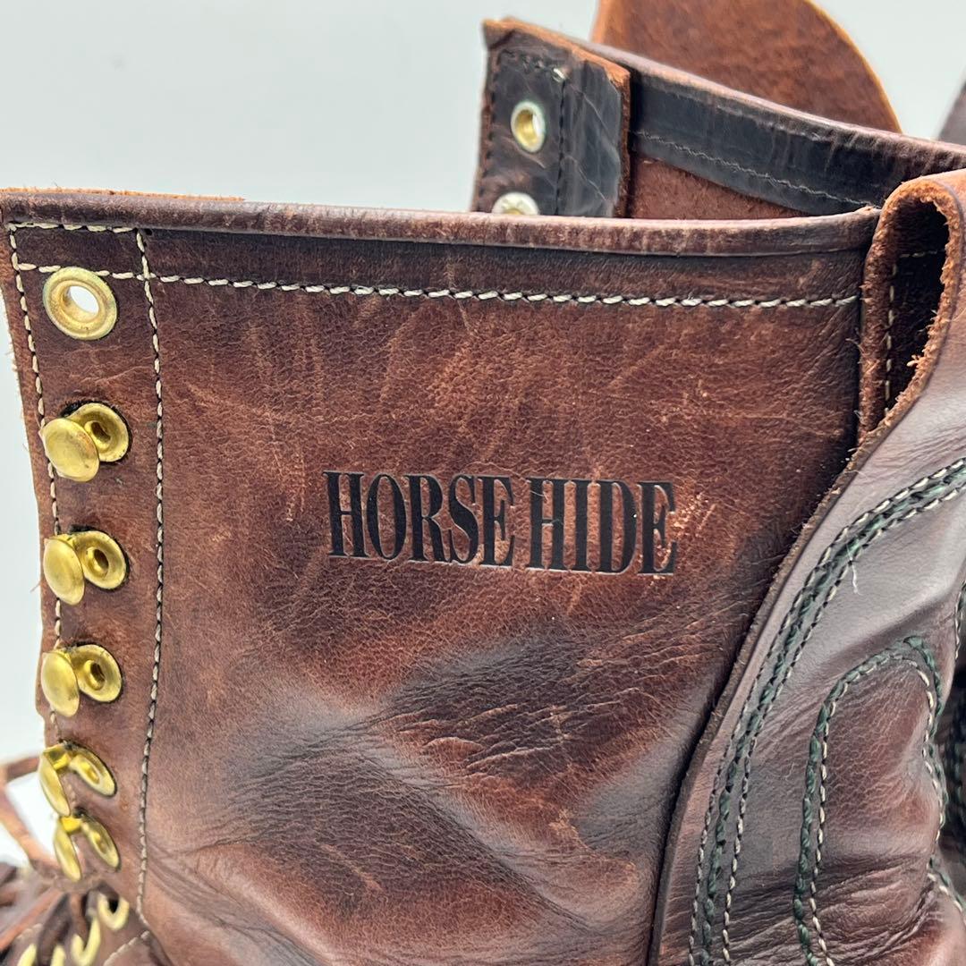 クッシュマンの逸品！ホースハイドロガーブーツ　27.5〜28 送料込み　即発送