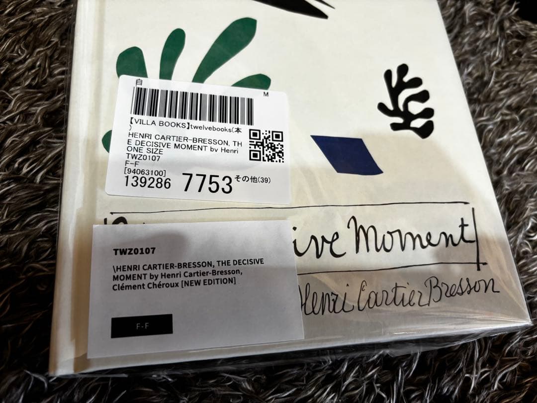 アンリ・カルティエ=ブレッソン THE DECISIVE MOMNT 新品