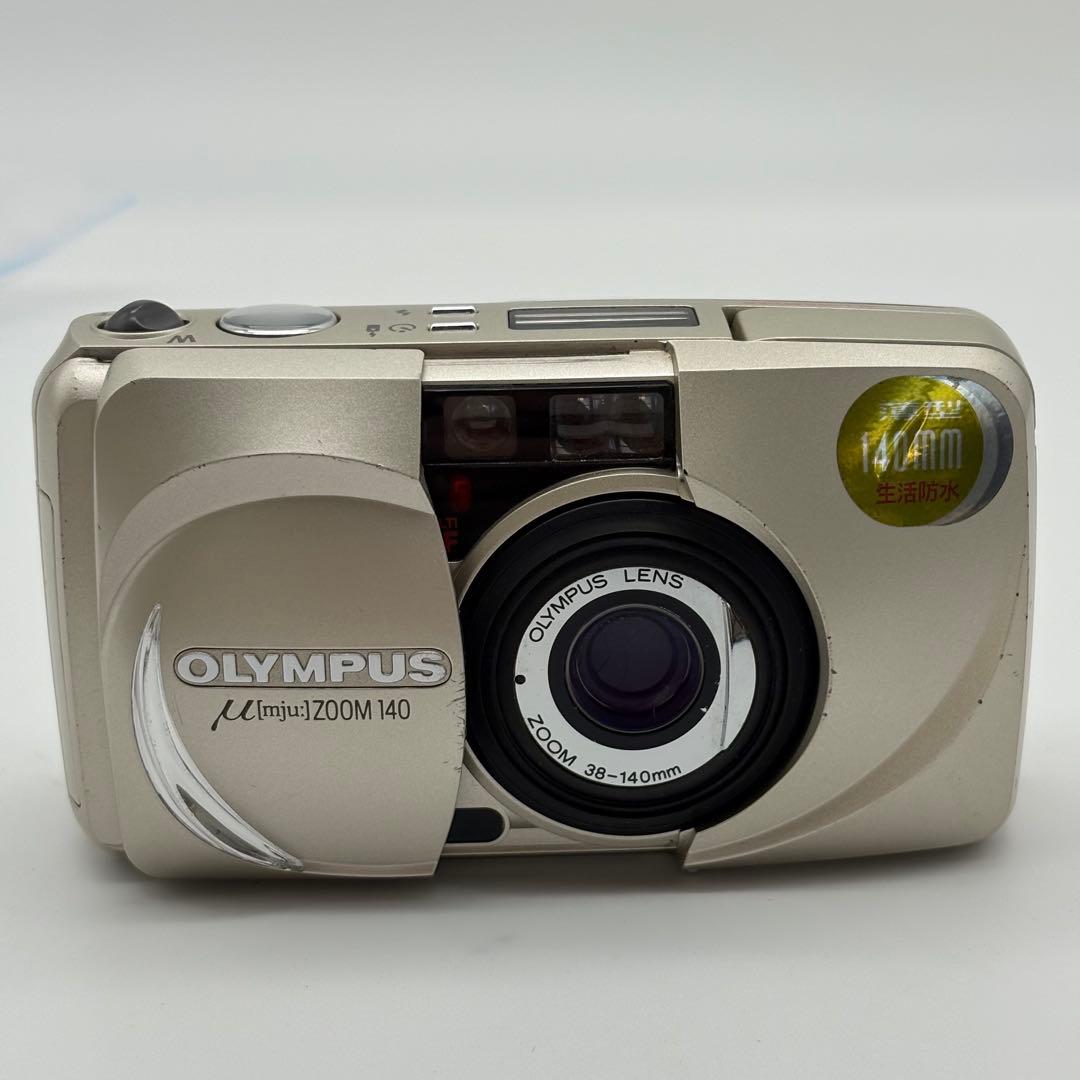 OLYMPUS μ ZOOM 140 コンパクトフィルムカメラ 動作確認済み
