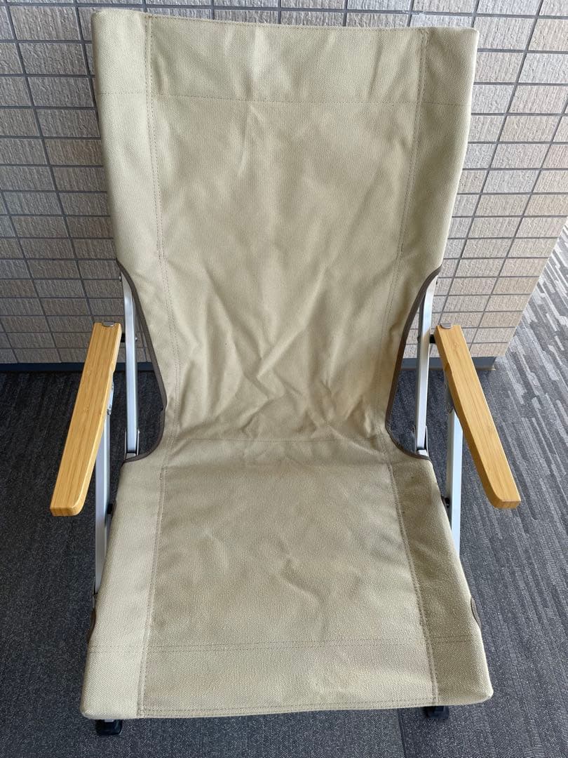 【美品】スノーピーク peakローチェア30 カーキ