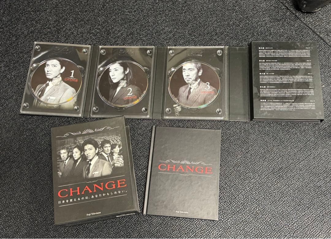 ドラマ CHANGEチェンジ DVD-BOX 6枚組 日本映画 DVD