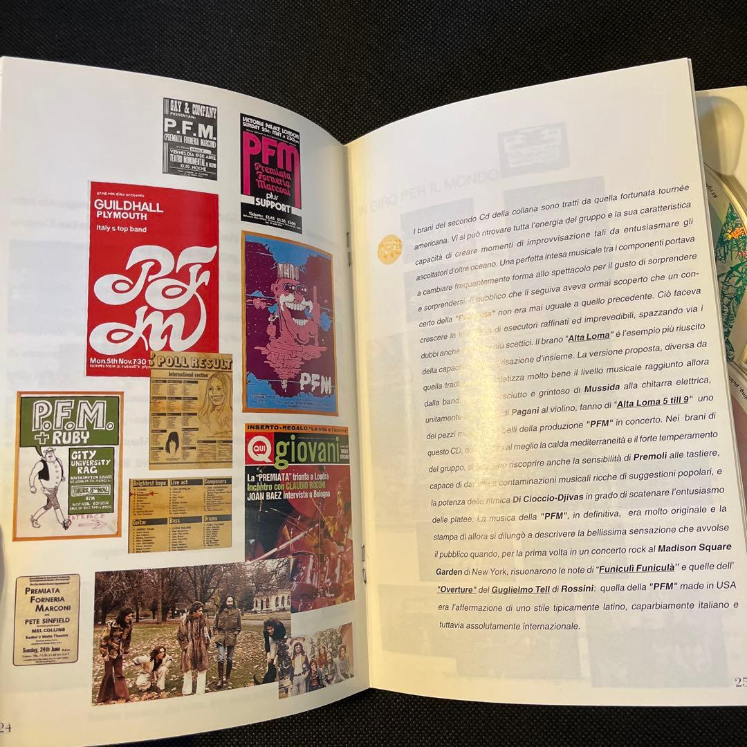 (希少)イタリアンプログレ！PFM 10 Anni Live 1971-1981