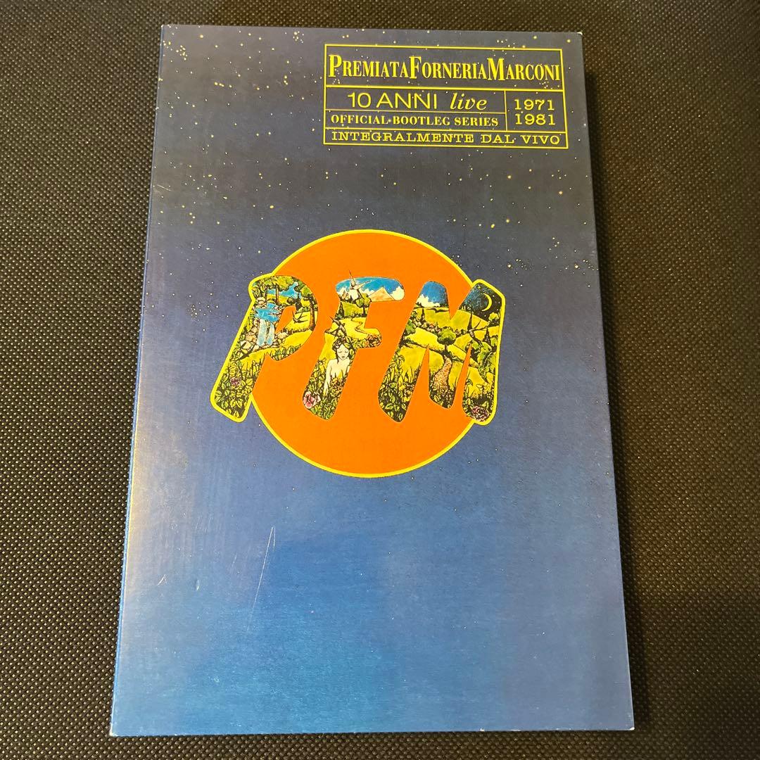 (希少)イタリアンプログレ！PFM 10 Anni Live 1971-1981