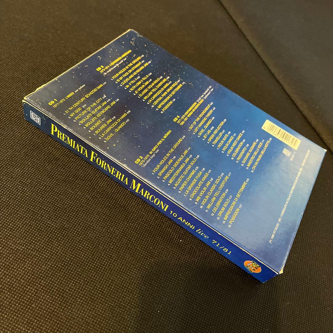 (希少)イタリアンプログレ！PFM 10 Anni Live 1971-1981