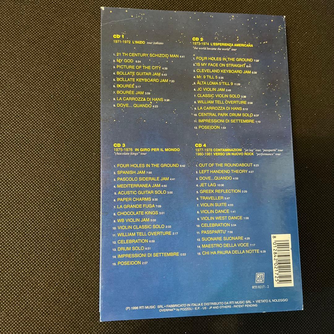 (希少)イタリアンプログレ！PFM 10 Anni Live 1971-1981