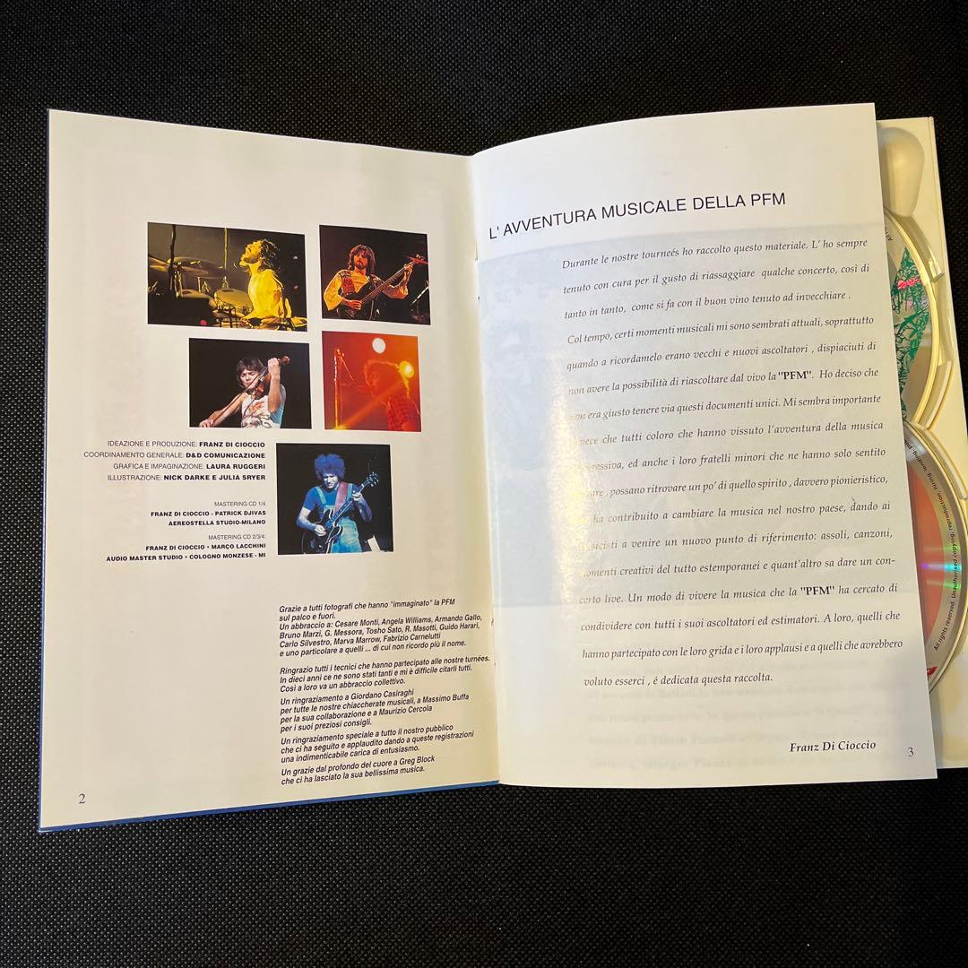(希少)イタリアンプログレ！PFM 10 Anni Live 1971-1981