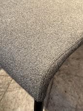 モデル展示 未使用品 ダイニングチェア２脚セット グレー布地 CHERRY