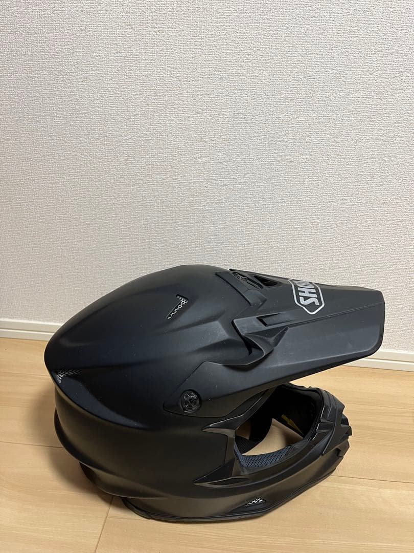 SHOEI フルフェイスヘルメット マットブラック　中古　しんちゃんまん