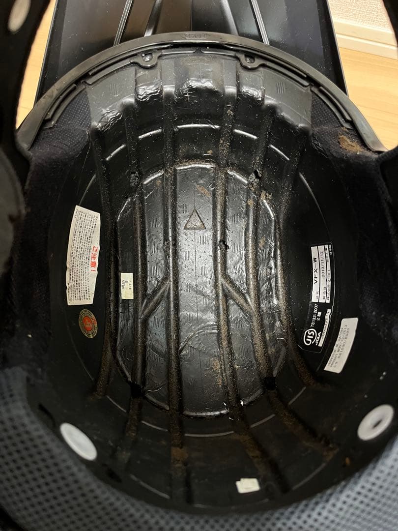 SHOEI フルフェイスヘルメット マットブラック　中古　しんちゃんまん