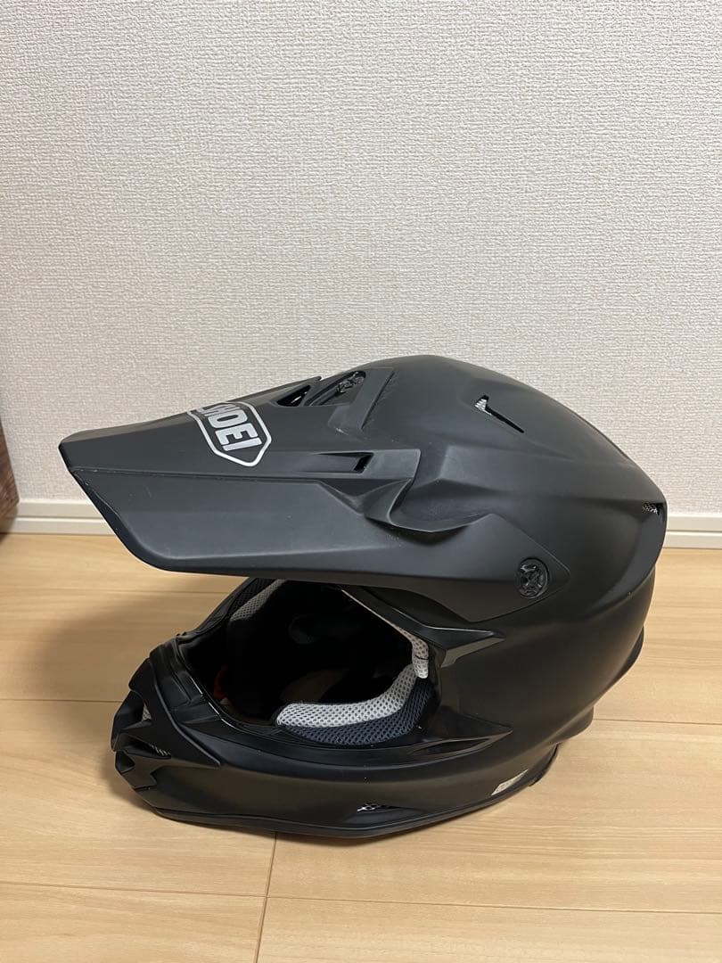 SHOEI フルフェイスヘルメット マットブラック　中古　しんちゃんまん