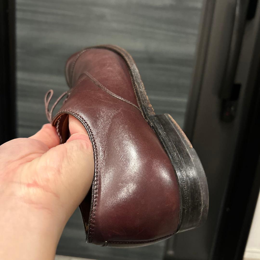 【美品】オールデン　905 9D 内羽根　セミブローグ