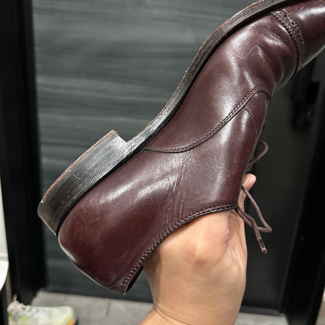 【美品】オールデン　905 9D 内羽根　セミブローグ