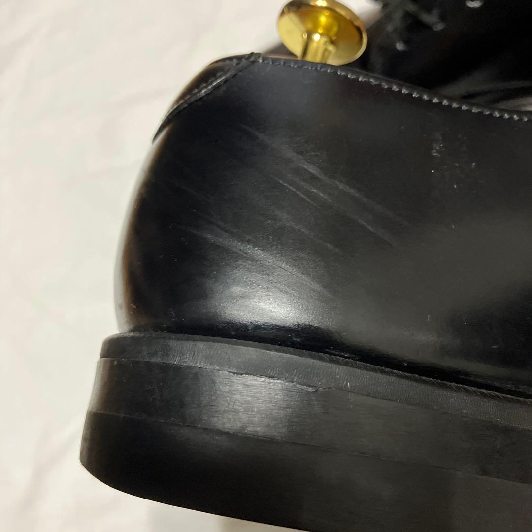 90's アメリカ軍 US NAVY サービスシューズ シューツリー付き