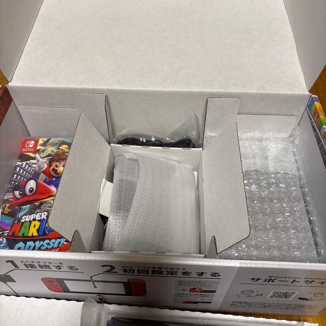 希少未対策品！新品未使用！Nintendo Switchスーパーマリオオデッセイ