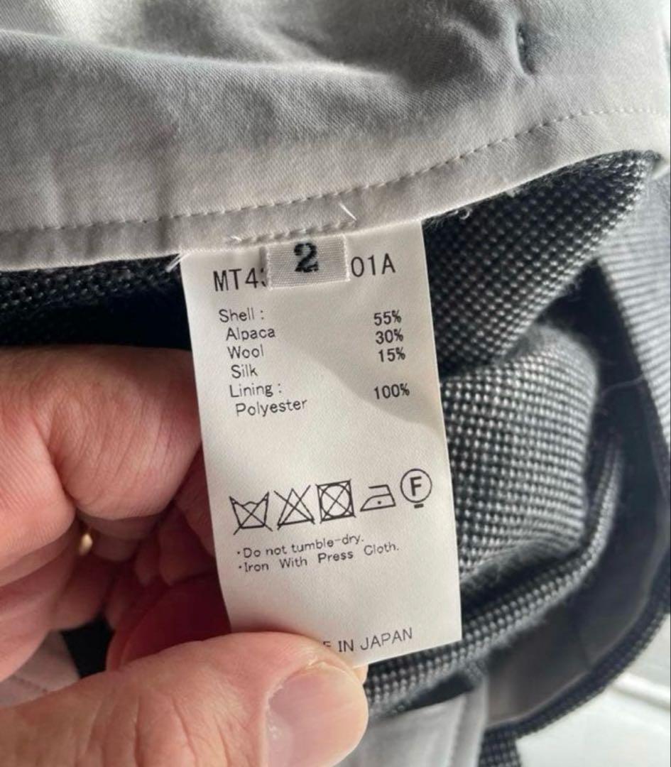 本日削除24AWMAATEE&SONS Set Up Trouser シルク混