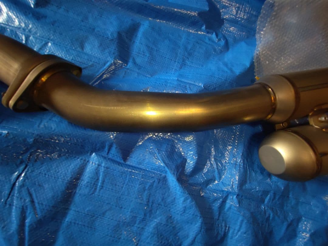 【あきら】HKS スーパーターボマフラーTi VAB ③第一中間パイプ