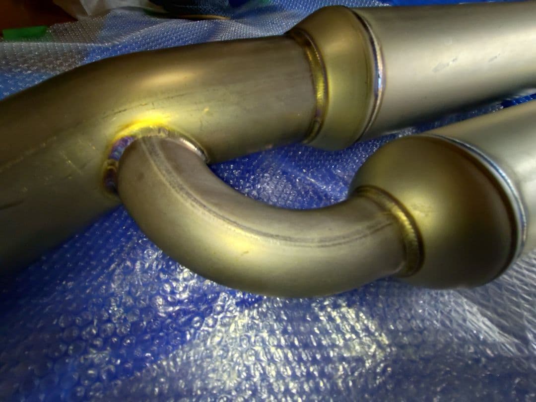 【あきら】HKS スーパーターボマフラーTi VAB ③第一中間パイプ