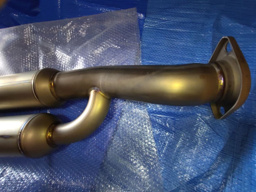 【あきら】HKS スーパーターボマフラーTi VAB ③第一中間パイプ