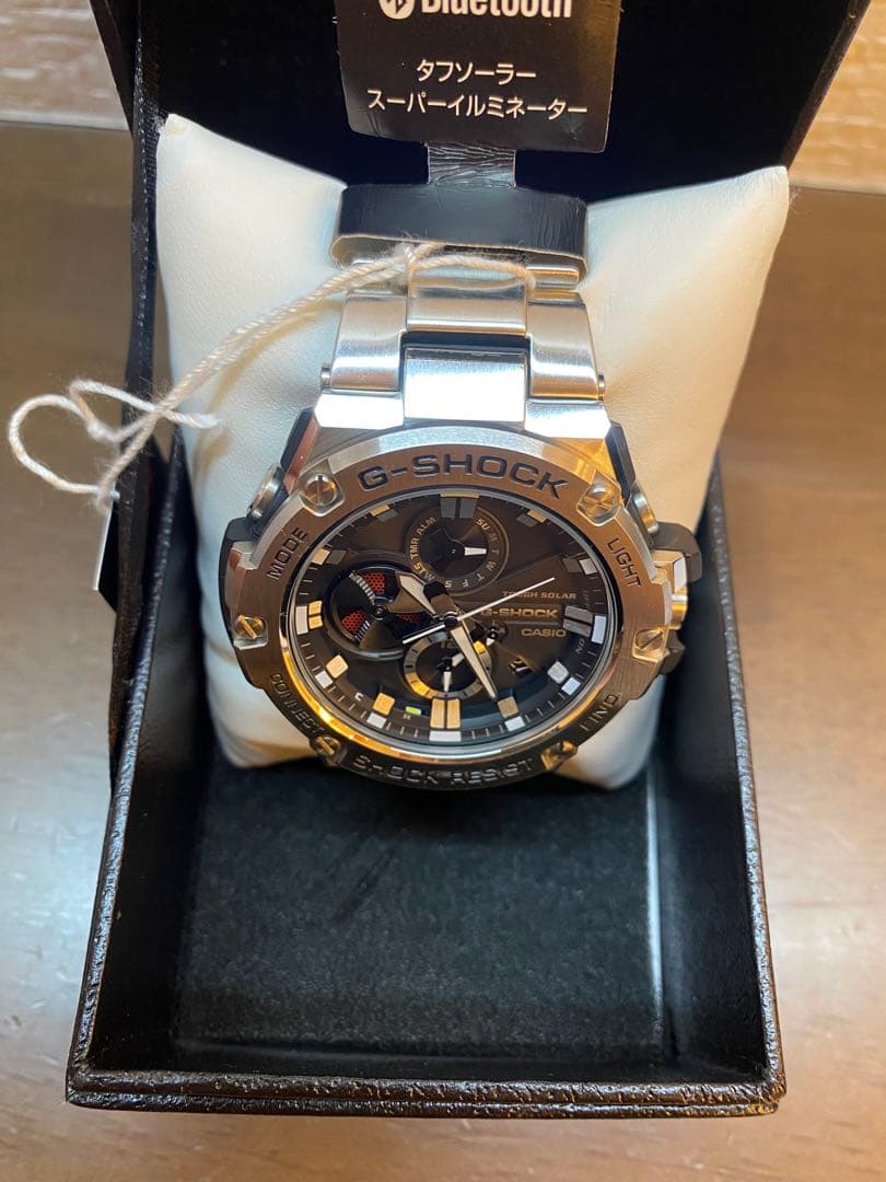 【コマ付極美品】G-SHOCK GST-B100D-1AJF Bluetooth