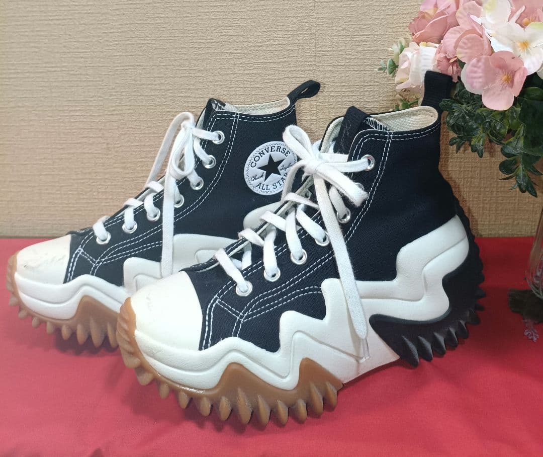 韓国限定 ランスター モーション ハイカット(CONVERSE)22.5cm