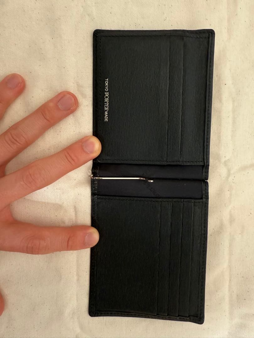 ポーターマネークリップ