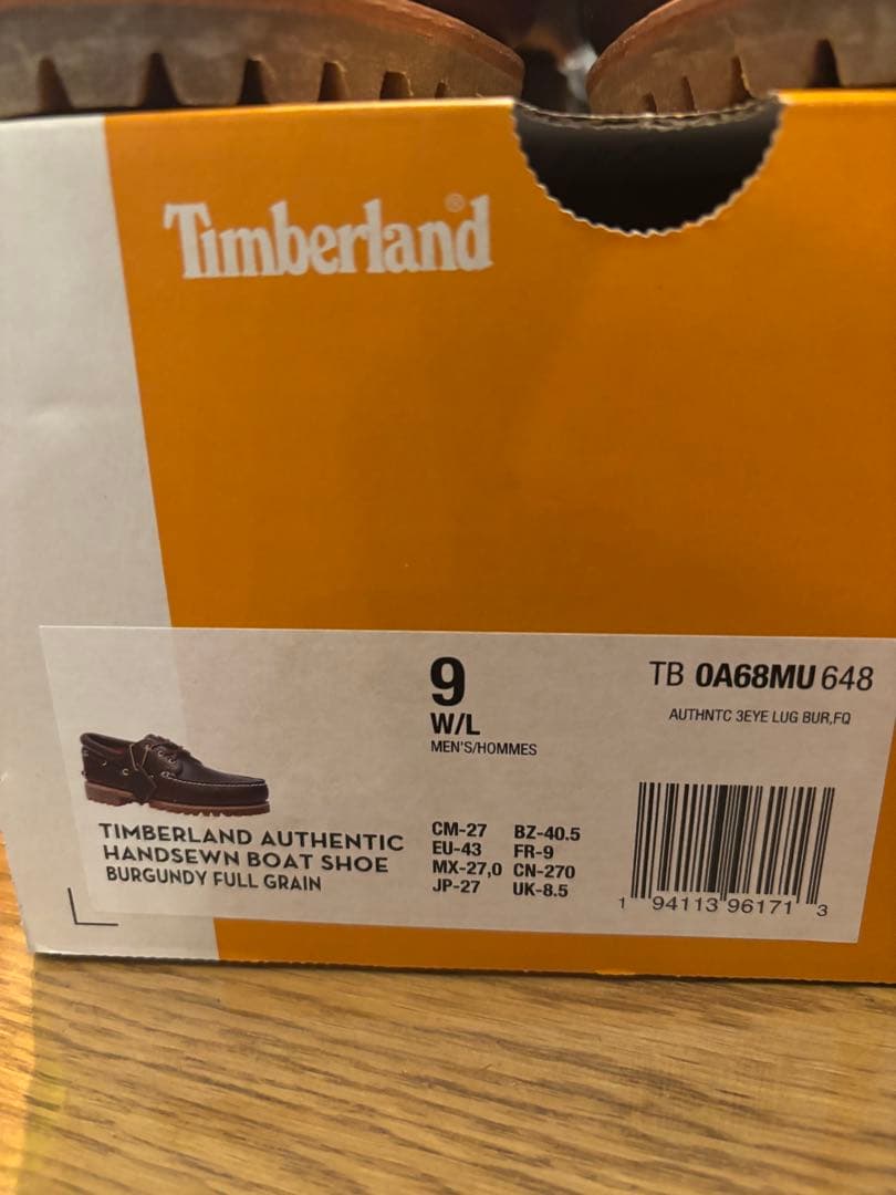 ⭐︎新品未使用⭐︎Beams別注Timberland 3eye Classic