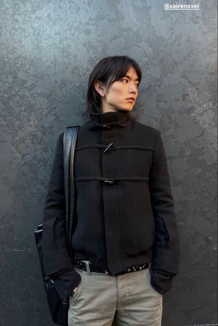 sairenssei 25aw Wool Coat 深水光太着用