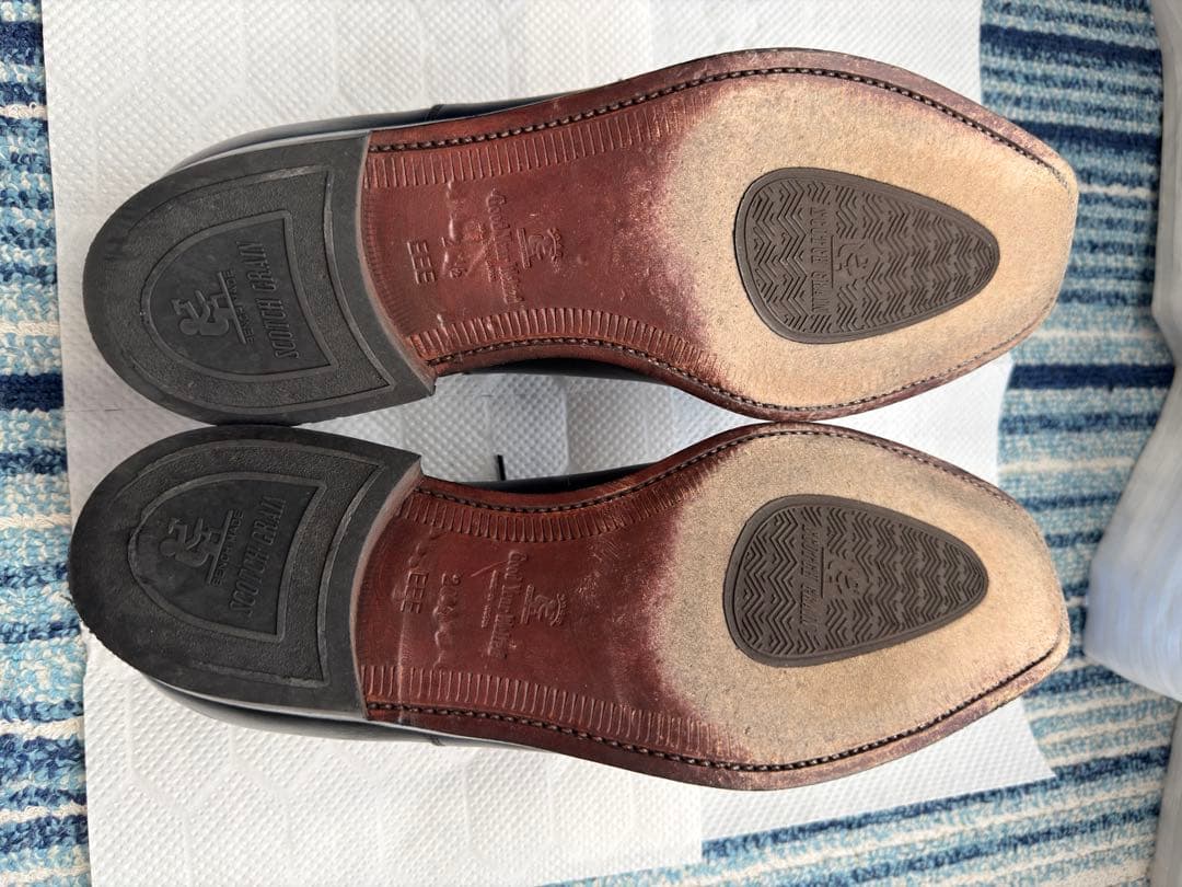 スコッチグレイン 3526 革靴　ドレスシューズ　ブラック 26.5cm