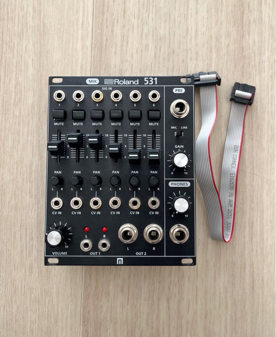 Roland 531 モジュラーシンセサイザー用ミキサー