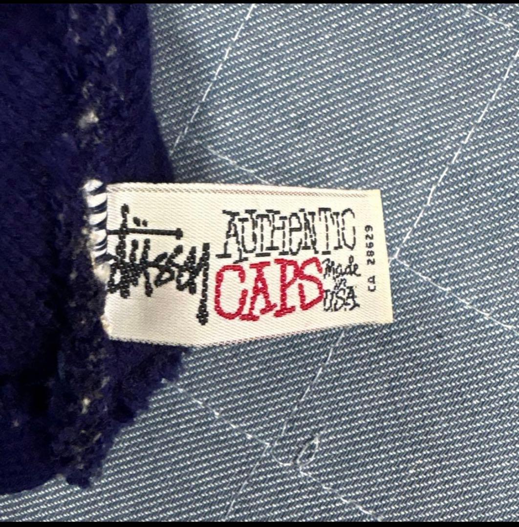 90s OLD STUSSY knit vintage ビーニー y2k usa