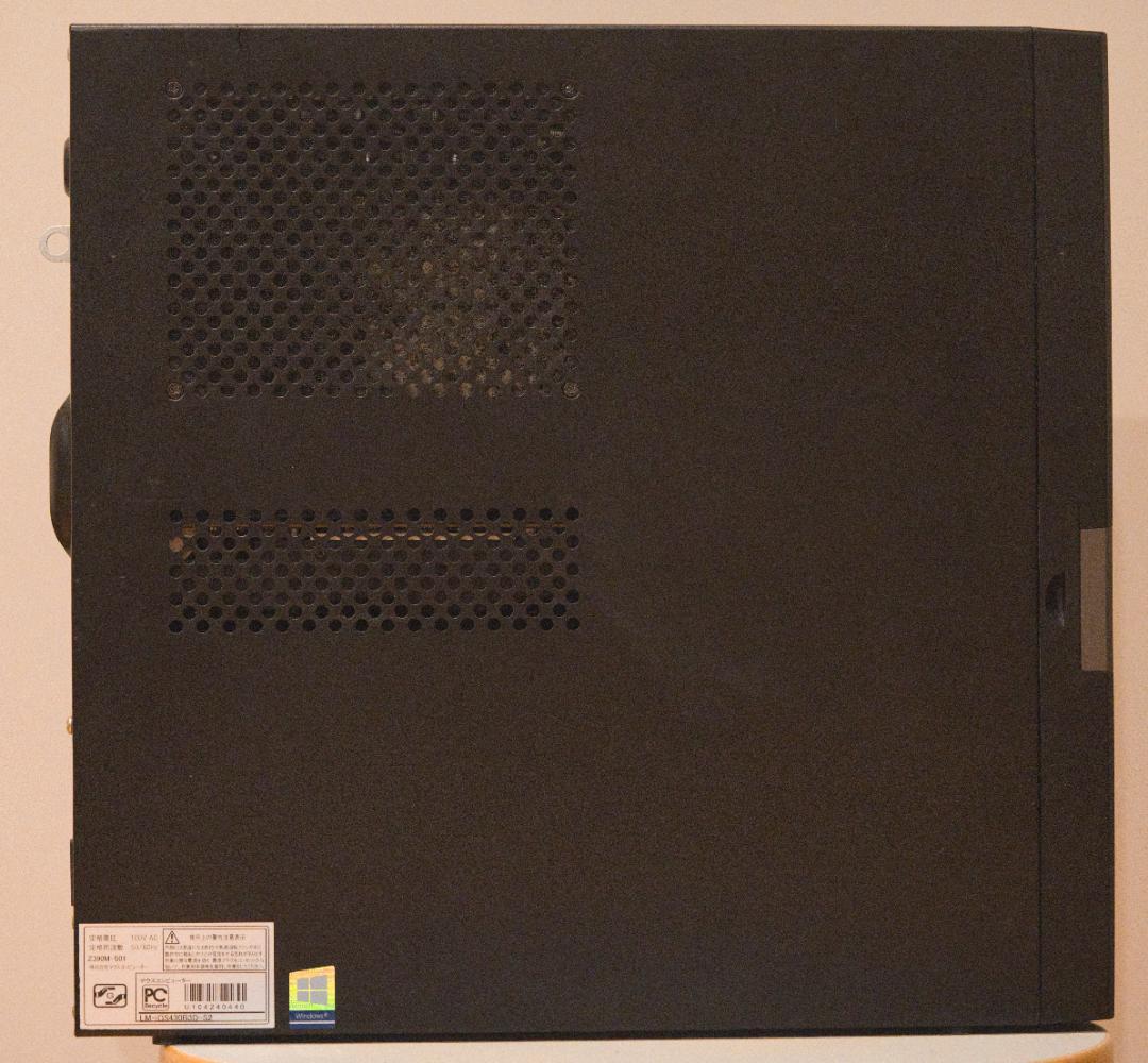 mouse デスクトップPC ブラック