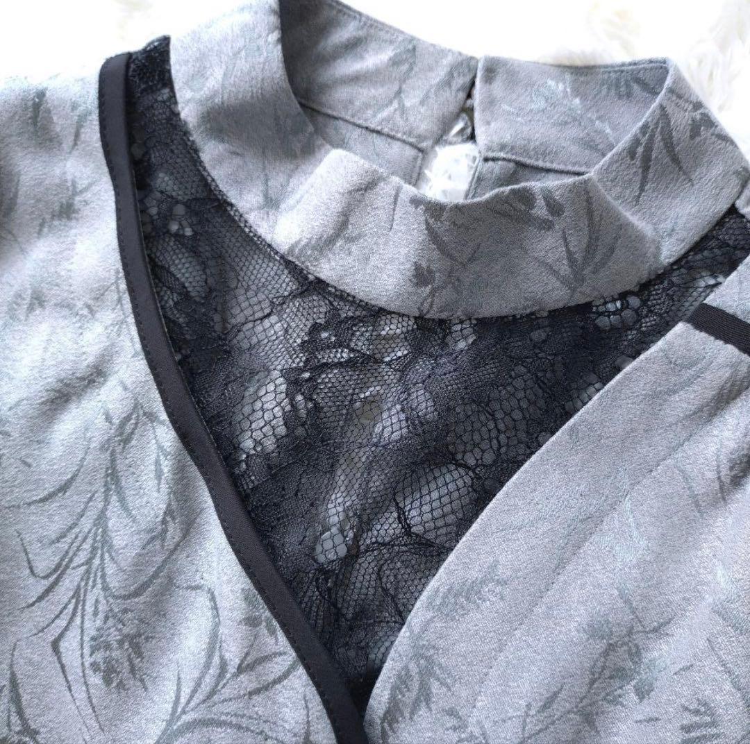 UNITED TOKYO ドレス メランジェ ジャガードワンピース